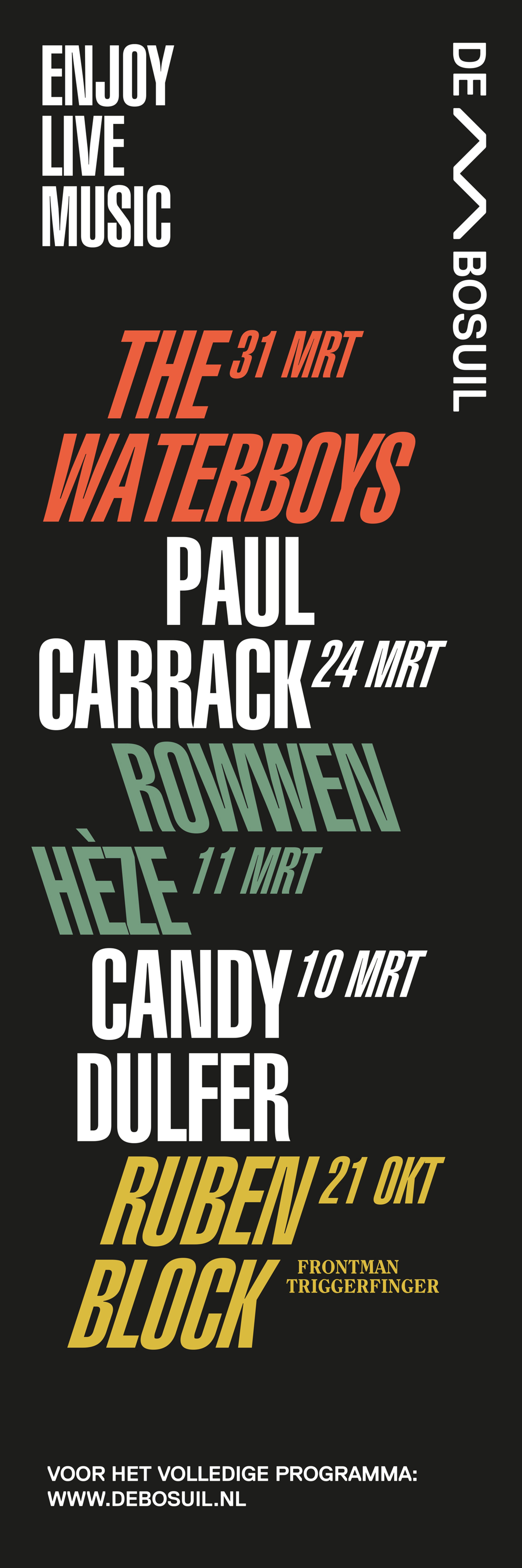 Trussbanners Bospop 1