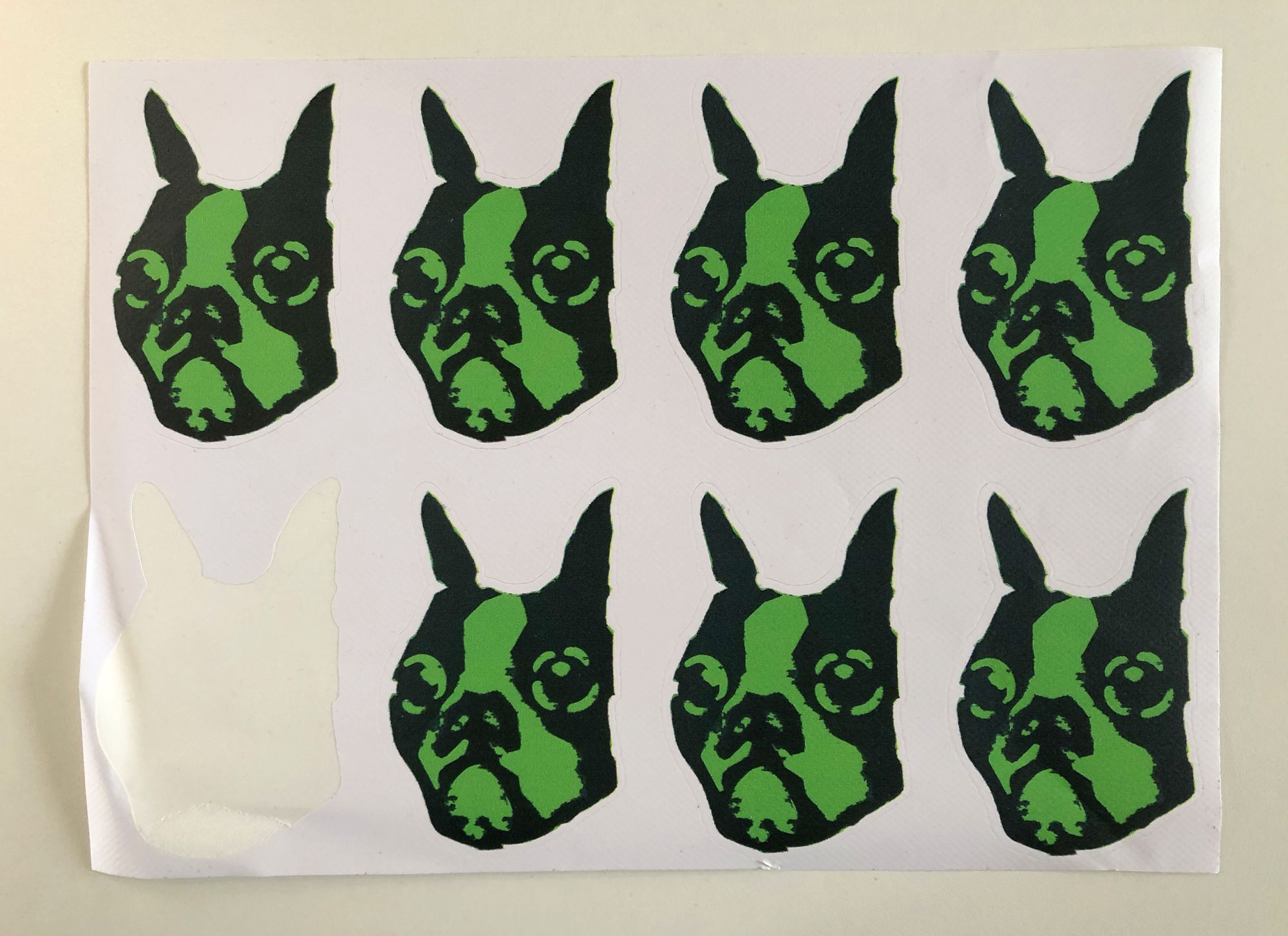 AW stickervel