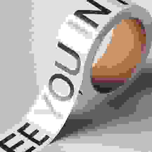 Placeholder for AW header tape