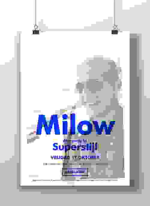 Placeholder for Poster Milow